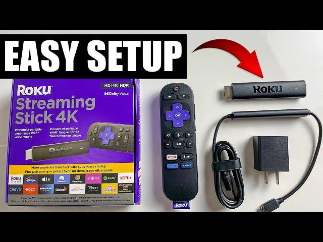 How to Set Up Roku Streaming Stick 4K on TV - Full Guide