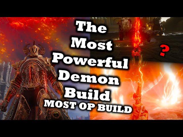 The Insanely OP Demon Paladin Build In Elden Ring | The Strongest Build You Will Ever See (STR/FTH)