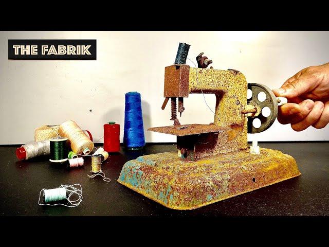 1950's Antique Mini Sewing Machine - Restoration