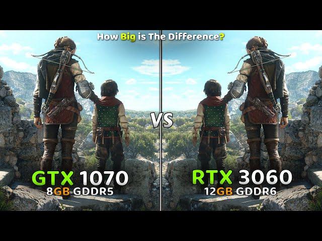 GTX 1070 vs RTX 3060 | How Big Is The Difference? | Test In 2023 With 9 Games