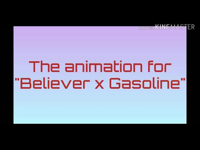 "Believer x Gasoline"| Animation on Gatcha Life| Danganronpa V3 (Detective x Supreme Leader ;) )