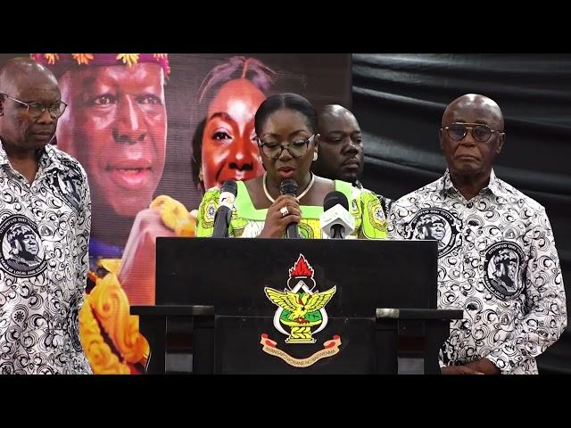 Speech of Lady Julia which got Asantehene excited during Otumfuo's Composers Competition at KNUST