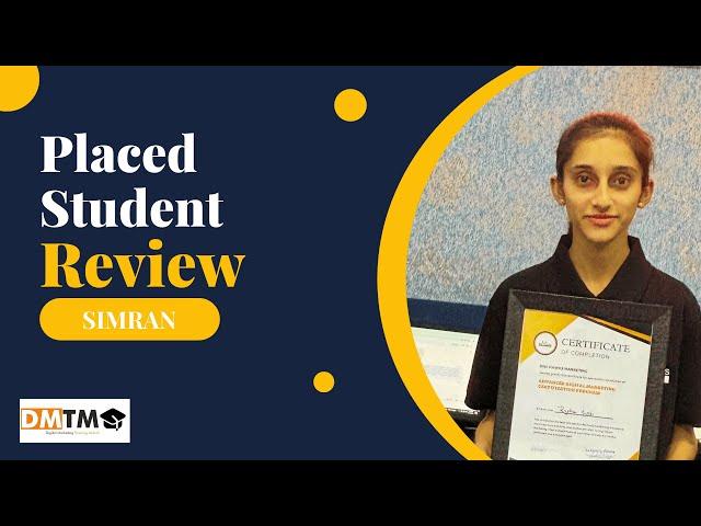 Student Review - Digital marketing Training Mohali
