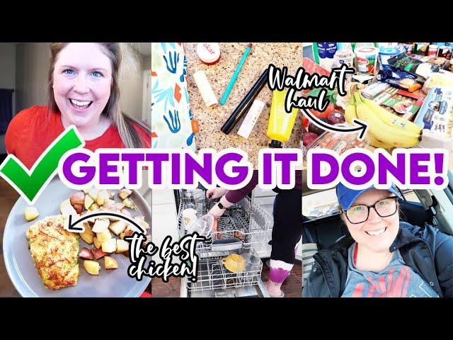  HAPPY WEEKEND PREP!  $200 WALMART GROCERY HAUL  + COOKING AND FILMING