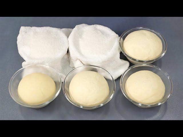 YEAST DOUGH - the universal recipe! We are looking for the best place to prove the DOUGH