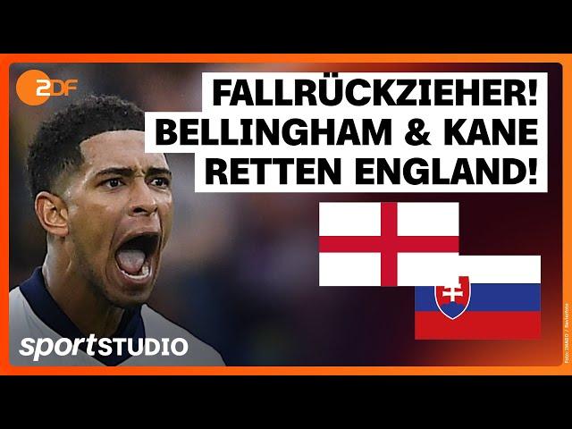 England – Slowakei Highlights | Achtelfinale, UEFA EURO 2024 | sportstudio