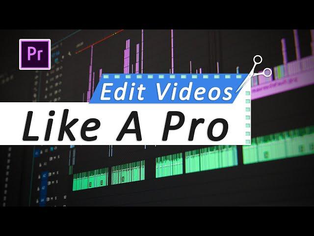 Edit videos in premiere pro like A pro || Adobe Premiere pro Tutorial