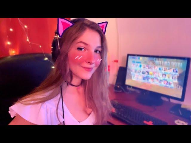 асмр  твоя любимая стримерша , asmr ON AIR  your favorite girl streamer