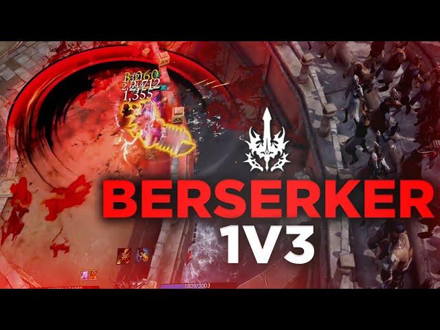 LOST ARK BERSERKER 1V3 PvP | CONTROL THE RAGE