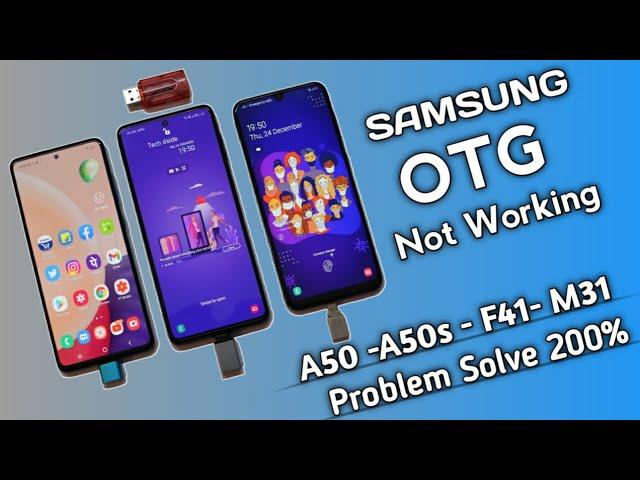 Samsung Smartphone'S OTG Not Working Problem- Final Solution 200%