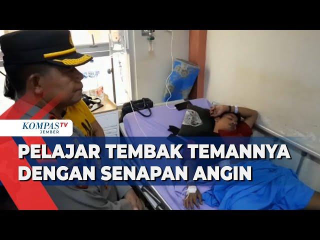 Pelajar di Kota Kediri Tembak Temannya dengan Senapan Angin