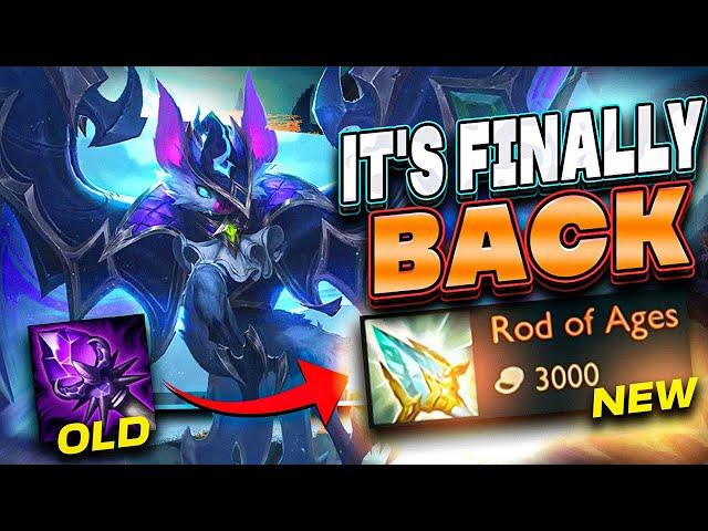 Rod Of Ages (NEW) Anivia Is BACK! - League Of Legends