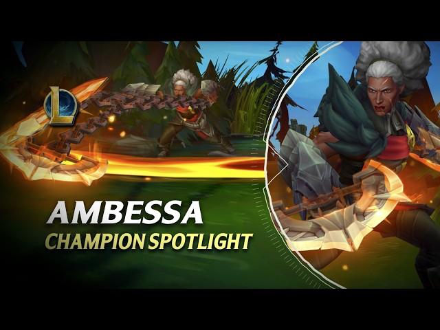 AMBESSA CHAMPION SPOTLIGHT - League of Legends