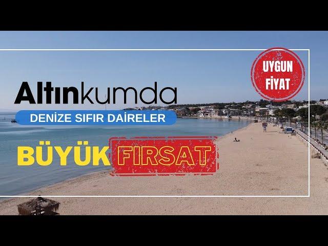 Didim Altınkumda Denize Sıfır Çok Uygun Fiyata Deniz Manzaralı 2+1 ve 3+1 Daireler | Burası Kaçmaz!