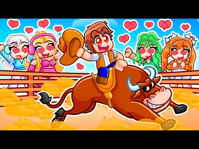 Spending $100,000 in Roblox BULL FIGHT Simulator With MY CRAZY FAN GIRLS!