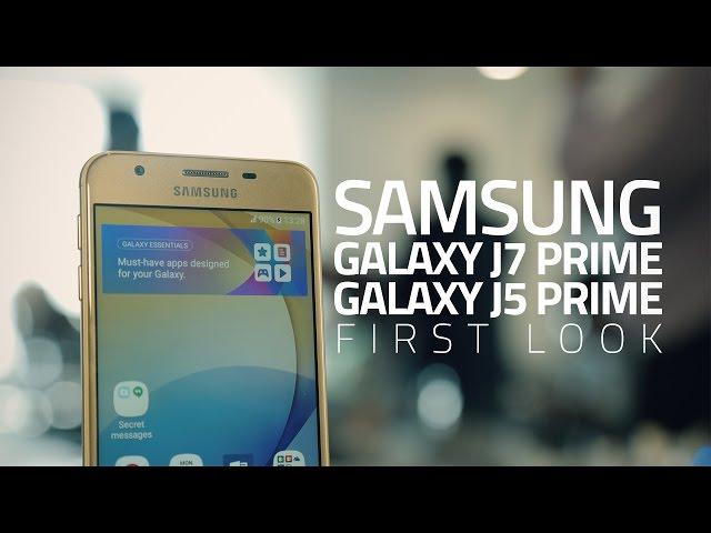 Samsung Galaxy J7 Prime, Galaxy J5 Prime: Hands-on