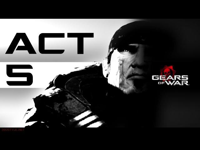 GEARS OF WAR ULTIMATE EDITION - ACT 5 - PLAYTHROUGH - GAMEPLAY - CAMPAIGN - XBOX ONE - 1440p - 60Fps