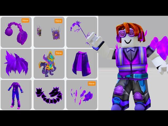 23 FREE PURPLE ITEMS ROBLOX! (UPDATED 2024)