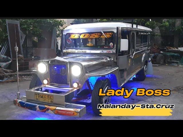 Lady Boss Jeepney (Malanday-Sta.Cruz) by Malagueña Motors #foryou #Fyp #foryoupage