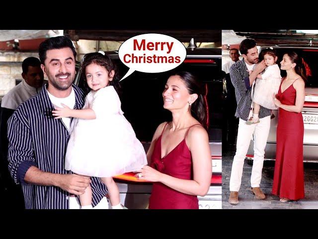 Raha Kapoor Saying MERRY CHRISTMAS Will Melt Your Heart | Alia Bhatt And Ranbir Kapoor Daughter