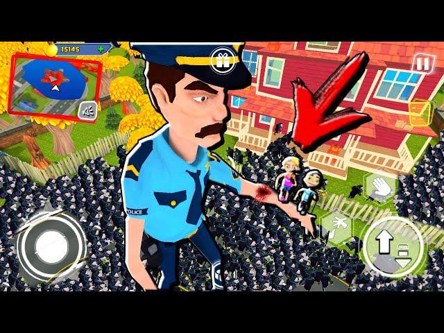 99999 ВАМПИР ПРИВЕТ СОСЕД УКУСИЛИ ПОЛИЦЕЙСКИЙ - Dark Riddle ПОХОЖАЯ ИГРА на Hello Neighbor