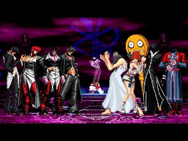 [KOF Mugen] Iori Yagami Team vs Horror Team