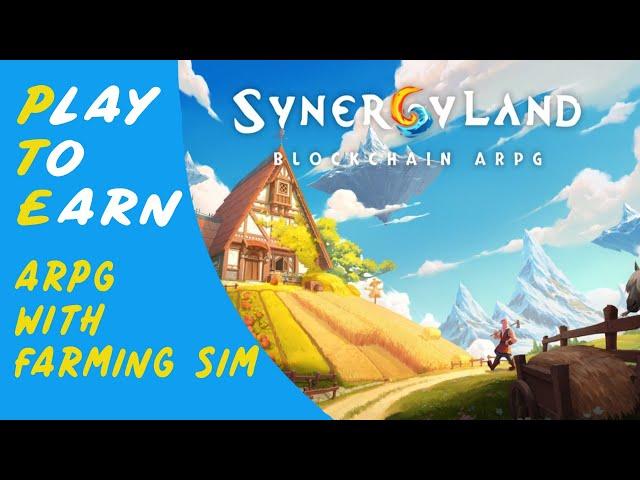 Synergy Land - Первый взгляд Обзор геймплея ARPG with Farming sim