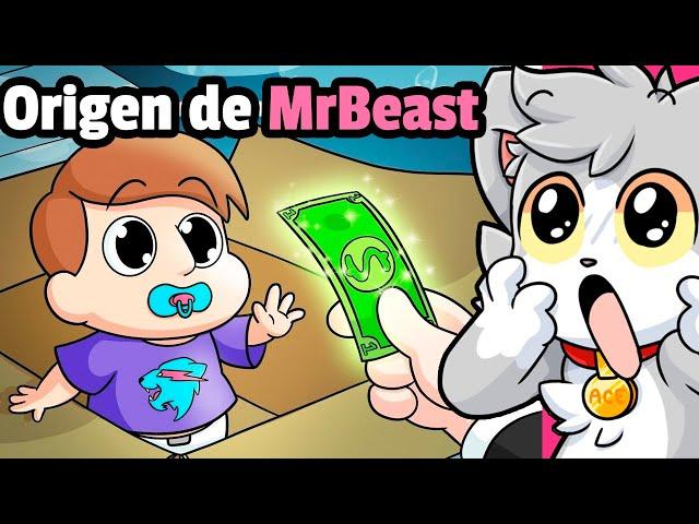 EL TRISTE ORIGEN de MrBeast...  (ANIMACIÓN)