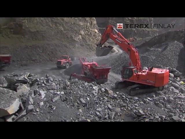 Дизель электрическая щековая дробилка TEREX FINLAY J 1175 DUAL POWER