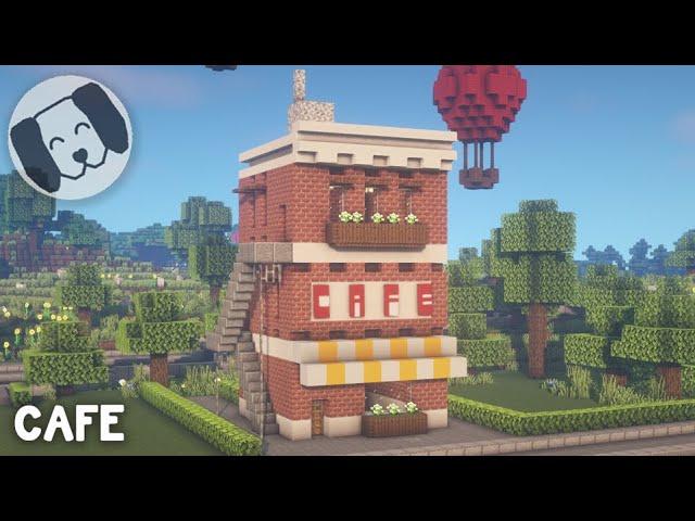 Minecraft: Modern Cafe Tutorial!