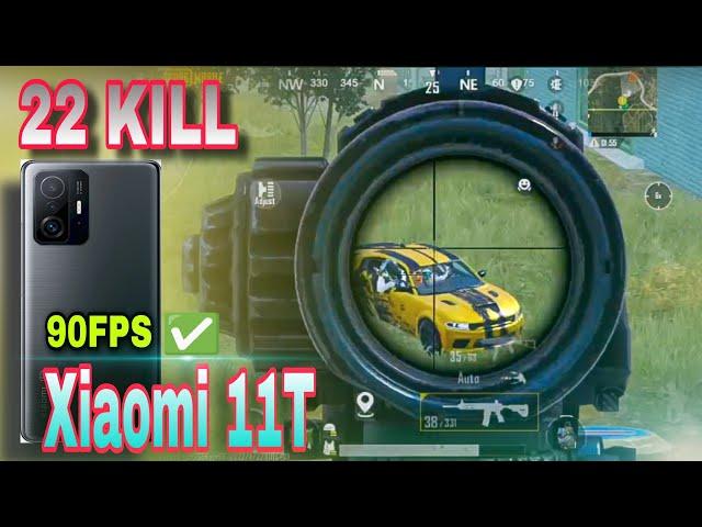 Xiaomi 11t PUBG Mobile 90fps Gameplay 2022/2023 | PUBG Mobile