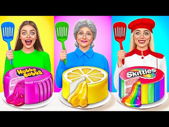 Me vs Grandma Cooking Challenge | Edible Battle by Multi DO Smile