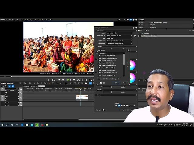 import colour grading luts in Edius #khatigmixingwale