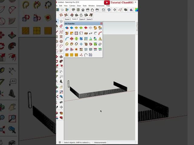 JHS powerbar-Copy Along Path #sketchup