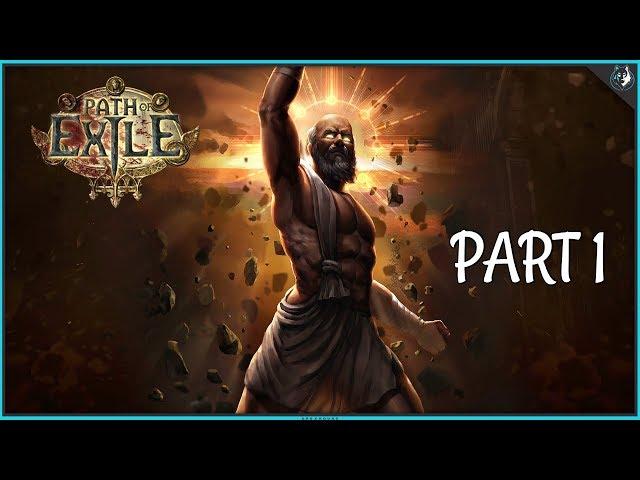 Path of Exile Part 1 - The Templar Intro | PS4 Pro Gameplay