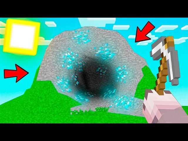 МАЙНКРАФТ , НО ВСЕ БЛОКИ КРУГЛЫЕ И РЕАЛИСТИЧНЫЕ ! ТРОЛЛИНГ MINECRAFT