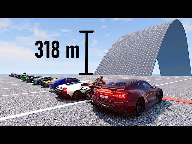 carwow drag race but it's beamng