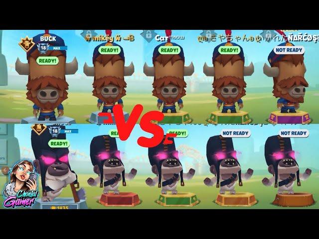 Zooba Buck VS. Bruce Squad Gameplay