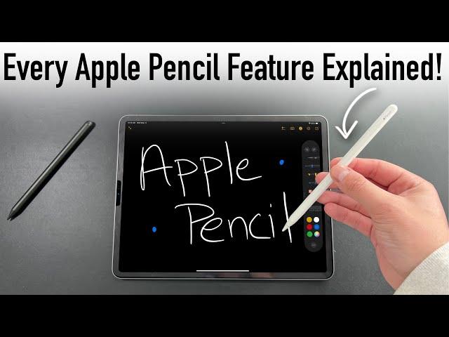 Extremly Useful Apple Pencil Features!