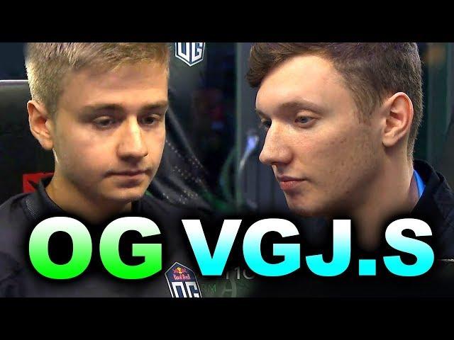 OG vs VGJ.STORM - AWESOME GAME! TOP 6 #TI8  - THE INTERNATIONAL 2018 DOTA 2