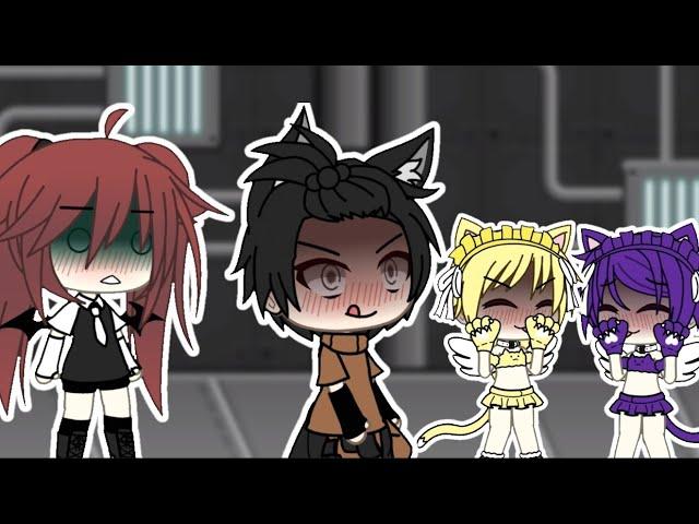  if i met the owo cats and the edgy bad boy  //Gacha life//