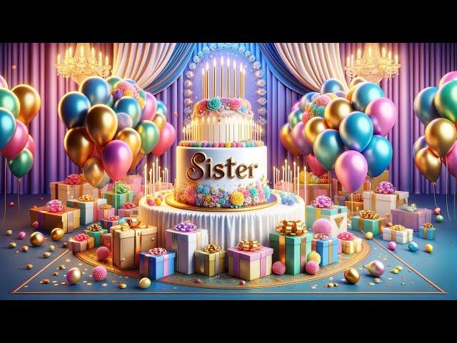 SISTER birthday song - Happy Birthday Sister