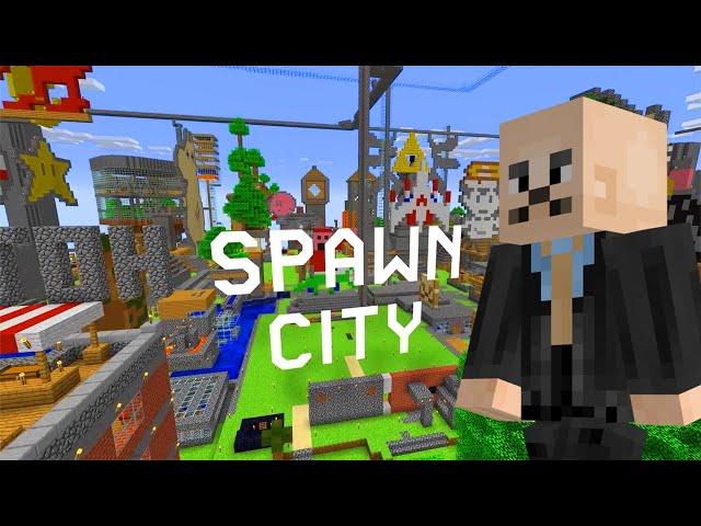 THE SECRETS OF MINECRAFT AWESOME'S SPAWN CITY - A VGA Minecraft Documentary