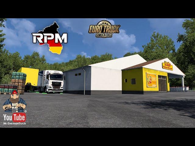 [ETS2 v1.53] RPM MAP 1:1 ab nach BANN zum Netto *First Look*