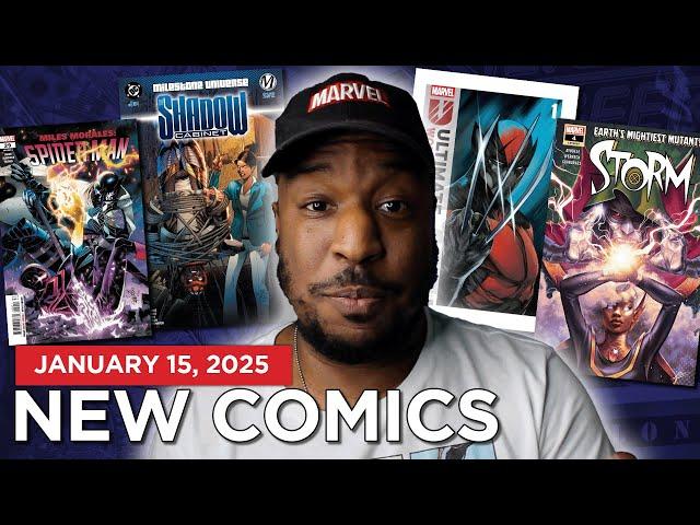 NEW COMIC BOOK DAY 1/15/25 | ULTIMATE WOLVERINE #1, STORM #4, MILES MORALES #29, BLACK LIGHTNING #3