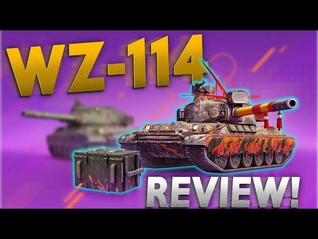 WOTB | FIRST CHINESE SUPERHEAVY! WZ-114 Full Review