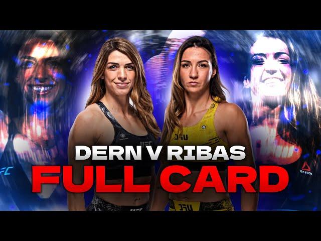 UFC Dern vs Ribas 2 - Full Card Breakdown