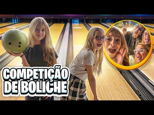 COMPETIÇÃO NO BOLICHE!•irmãs caliano•