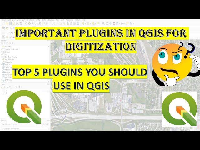 TOP 5 PLUGINS IN QGIS | EVERYONE SHOULD KNOW | #qgistutorials