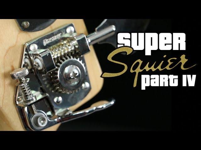 Super Squier Part 4: Hipshot HB7 and BT7 Tuning Machines